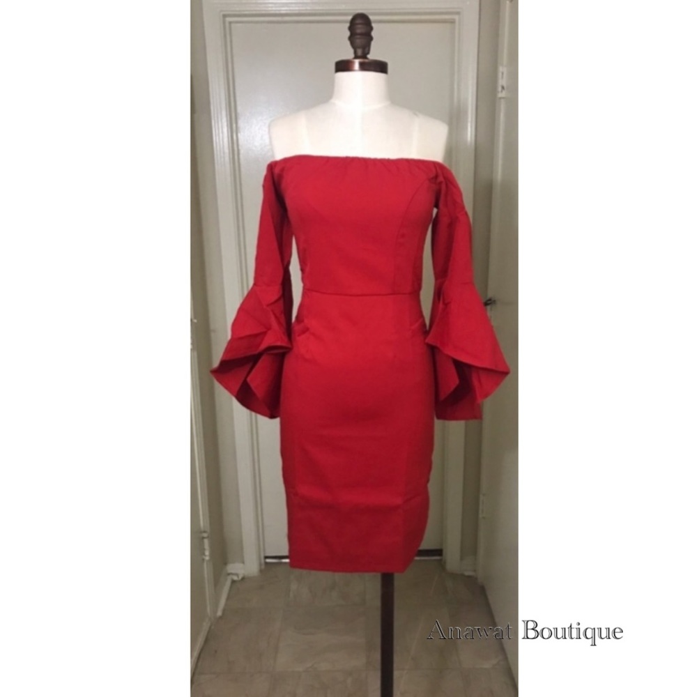 Liberty Off Shoulder Dress - Picture 3 of 6